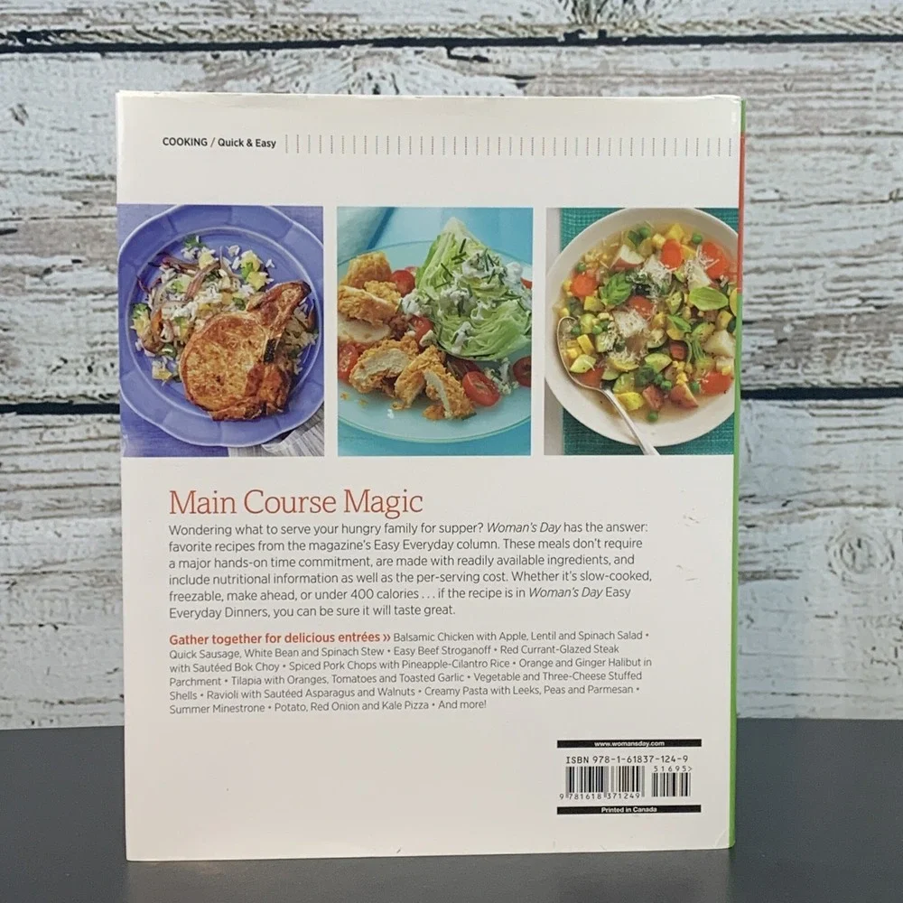 Women's‎ Day Easy Everyday Dinners : Cookbook [Hardcover 2013]